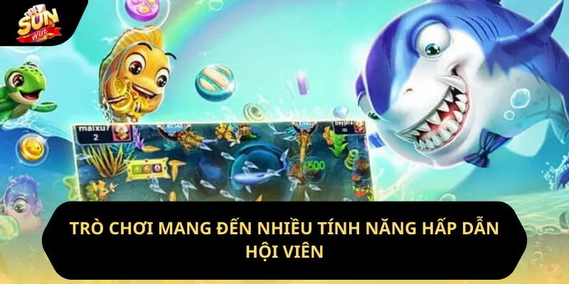 Bắn Cá Hải Tặc - Tựa Game Đổi Thưởng Hot Nhất 2026 3 Sunwin Trò chơi mang đến nhiều tính năng hấp dẫn hội viên